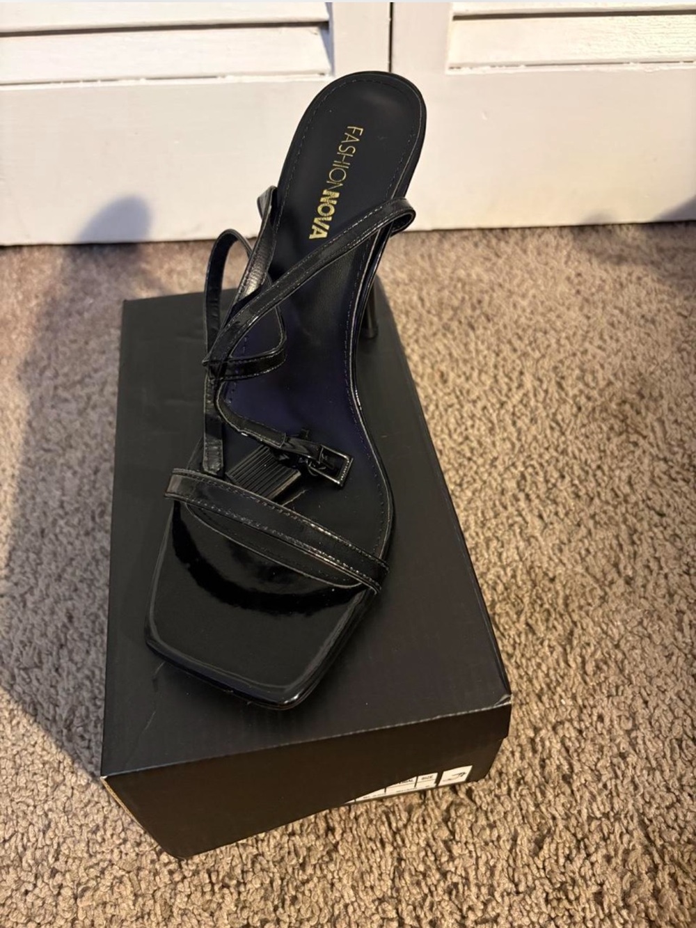Black heels